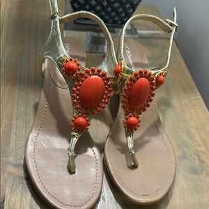 BCBGeneration Coral Wedge Sandals
